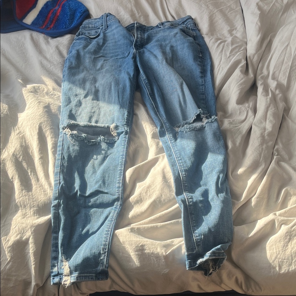 Old Navy Light Blue High-Rise Jeans